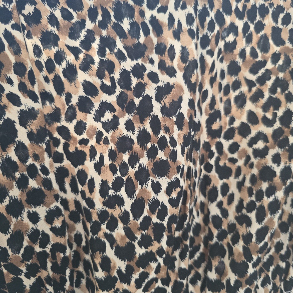 Old Navy Animal Print Long Sleeve Dress